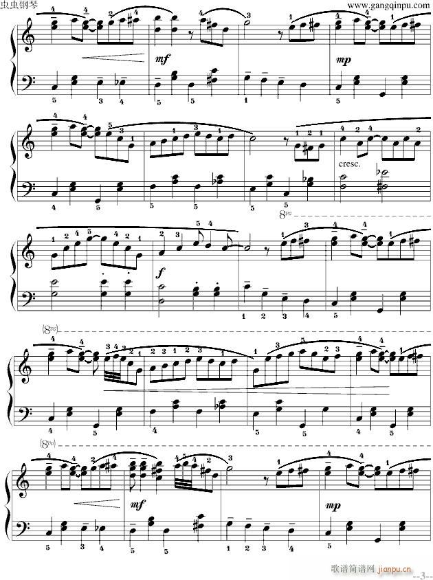 The Entertainer 简易完整版_Scott Joplin3