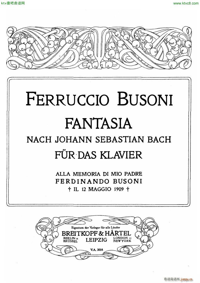 Busoni Fantasia nach Bach1