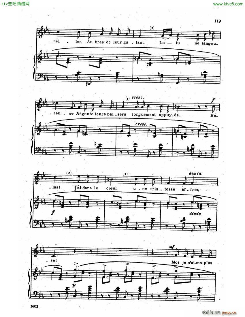 Faure 30 Songs 三10