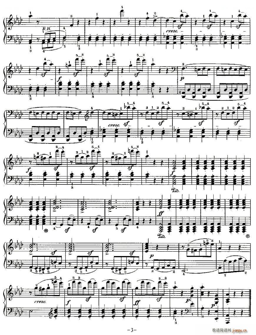 贝多芬钢琴小品（Bagatelles）Op 33 之七3
