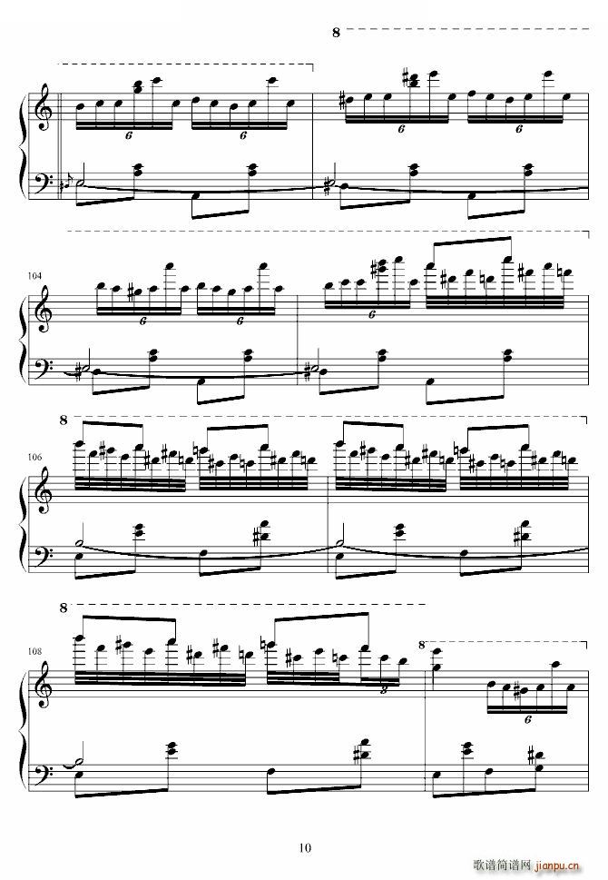 瓦洛多斯改编 《土耳其进行曲》_莫扎特10