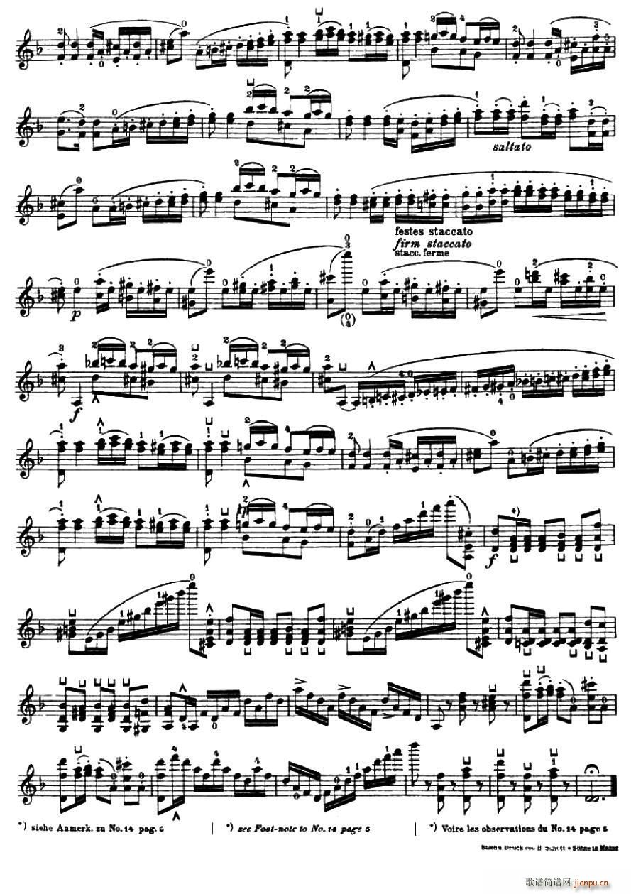 让 德尔菲 阿拉尔-12首小提琴�S想练习曲之243