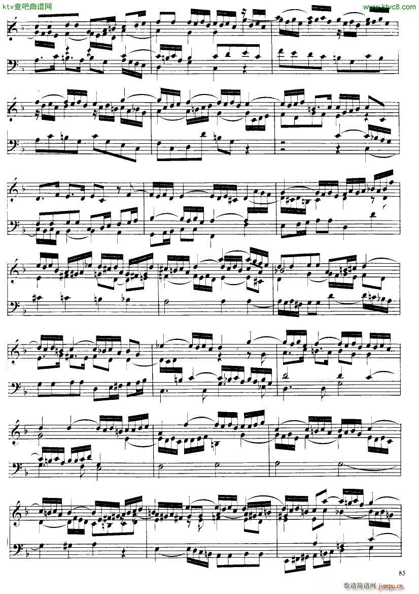 Handel Suite in F major G175 1795