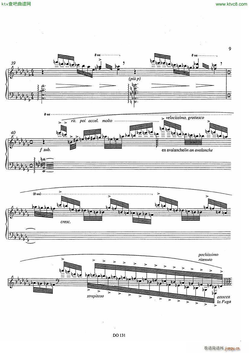 Etude No 12 Prélude et Fugue7