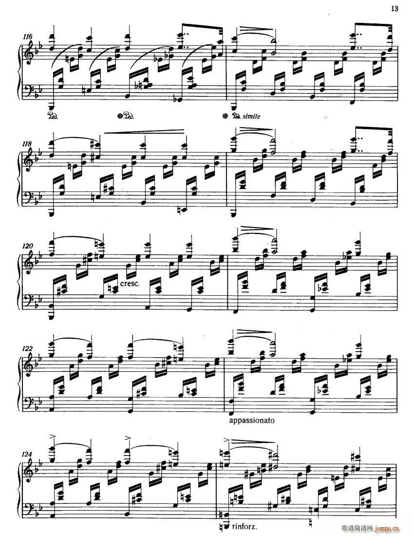 李斯特-音乐会练习曲《悲歌》_叶普盖尼 基辛11
