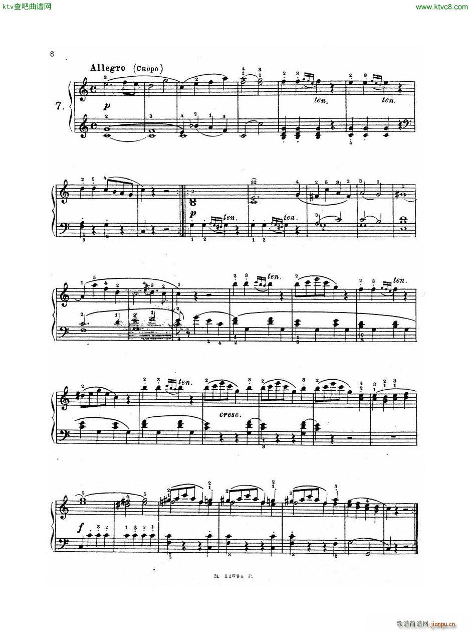 Haydn Twelve Easy Pieces For Piano9