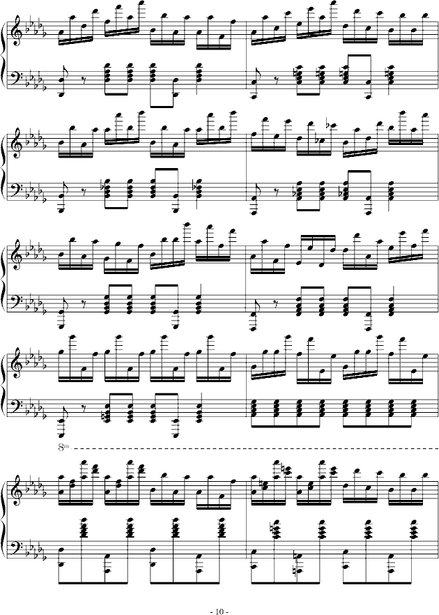 sorry for stupid things-钢琴谱(钢琴曲)-babyface10