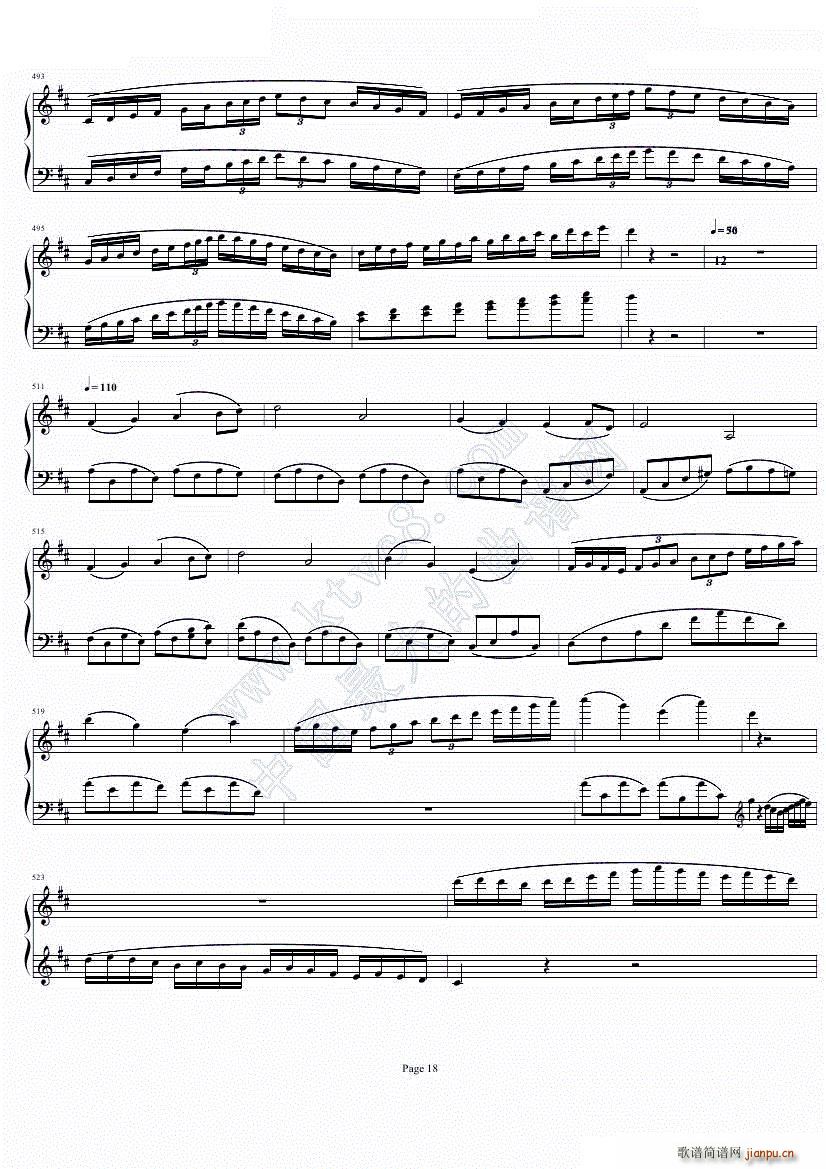 钢琴协奏曲Op61第一乐章_贝多芬 beethoven19