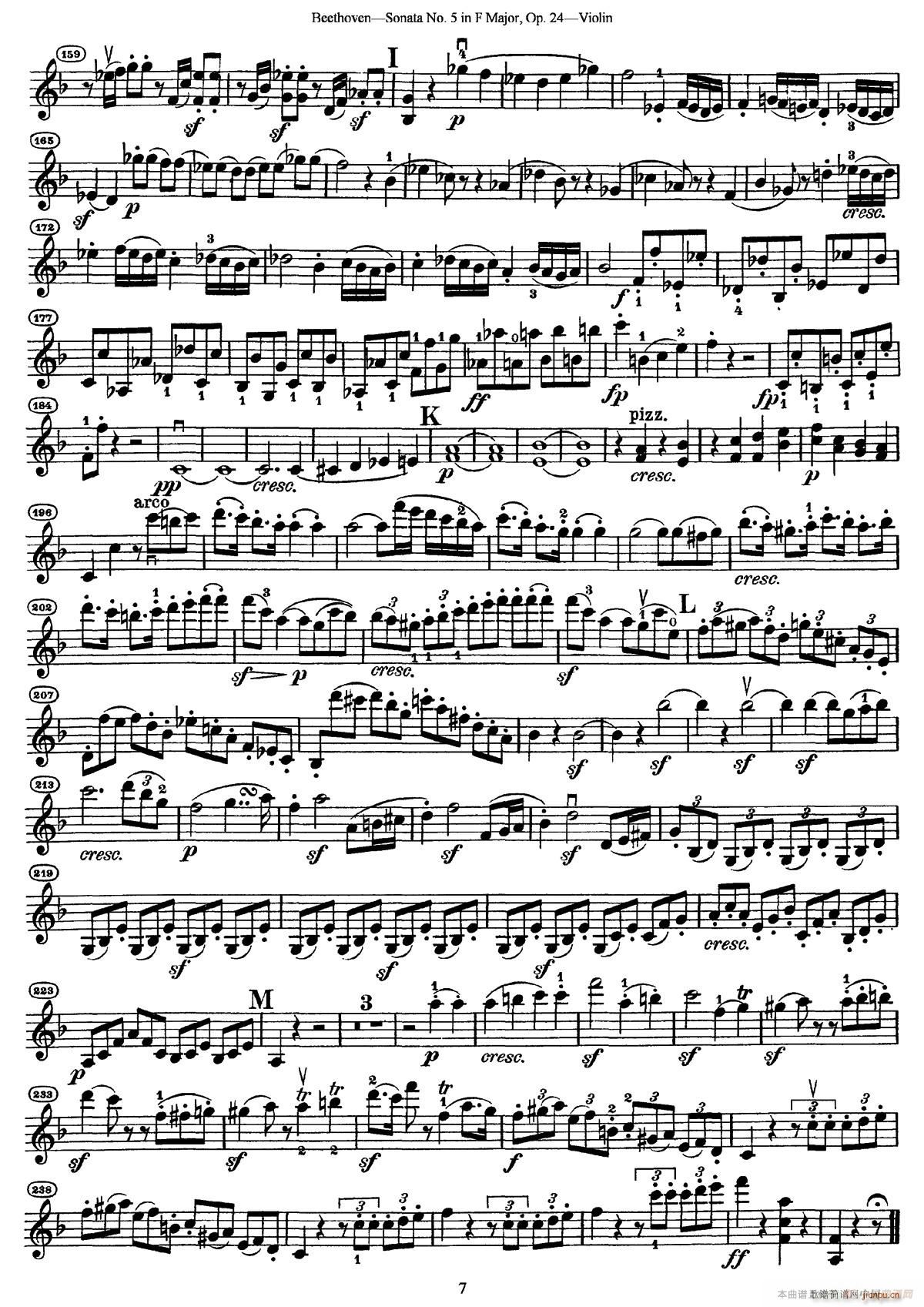 Sonata No 5 in F Major Op 24（F大调第五小提琴奏鸣曲）6