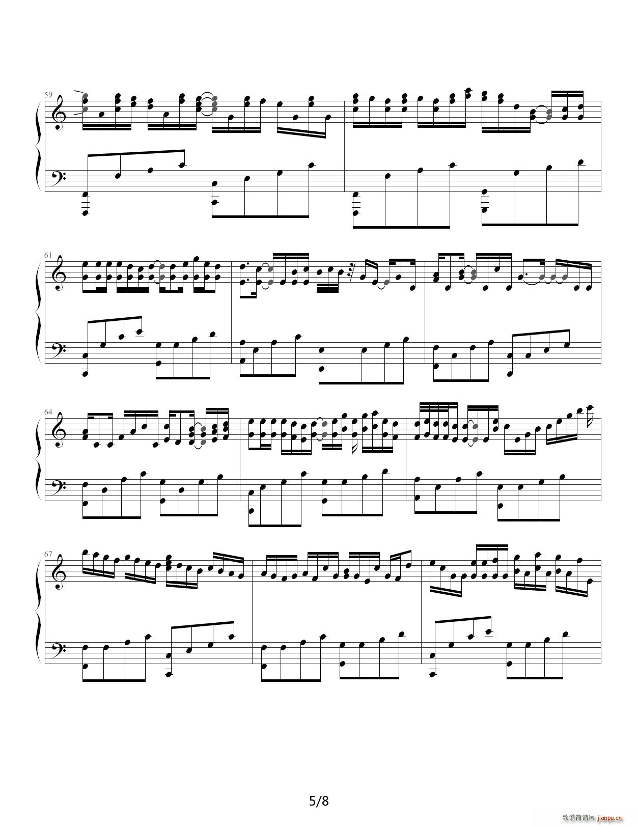 《卡农》乔治温斯顿 现场版 C调5