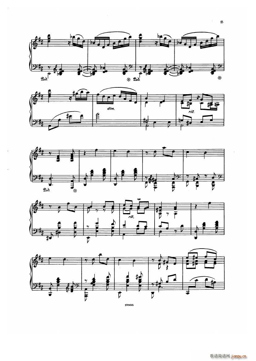 Albeniz op 65 Etudes no 1 78