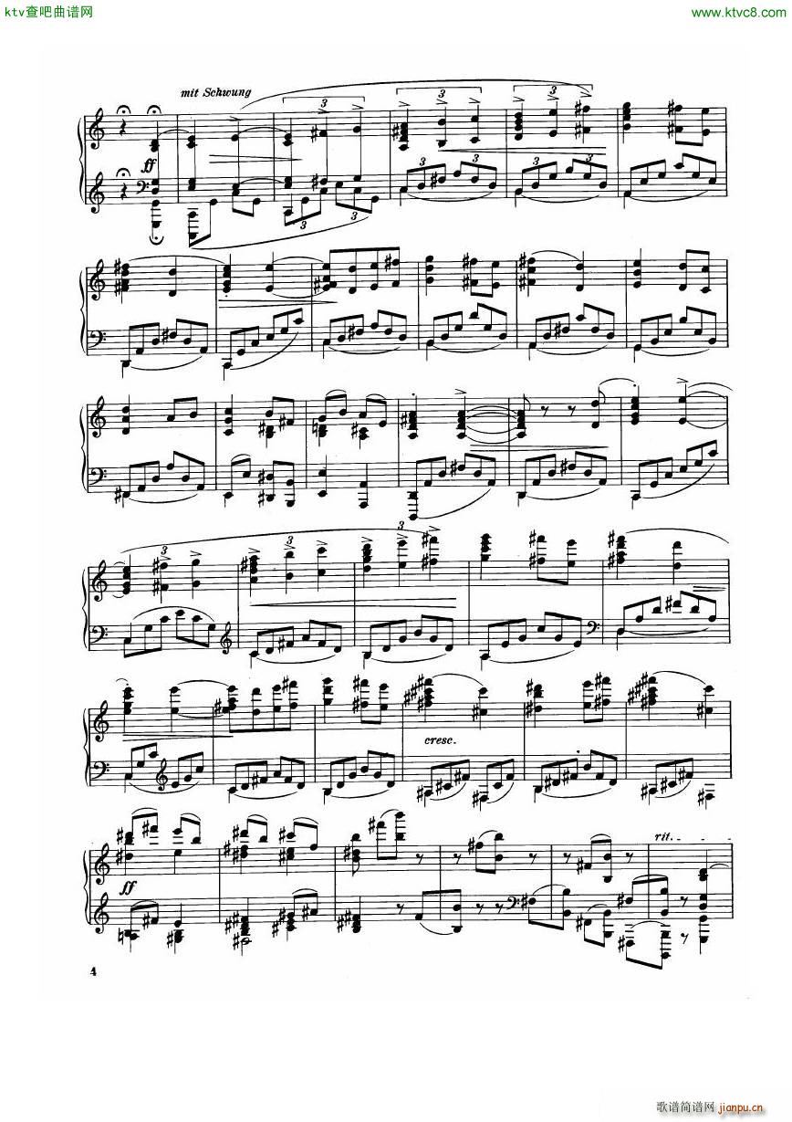 Dohnányi op 11 Four Rhapsodies31