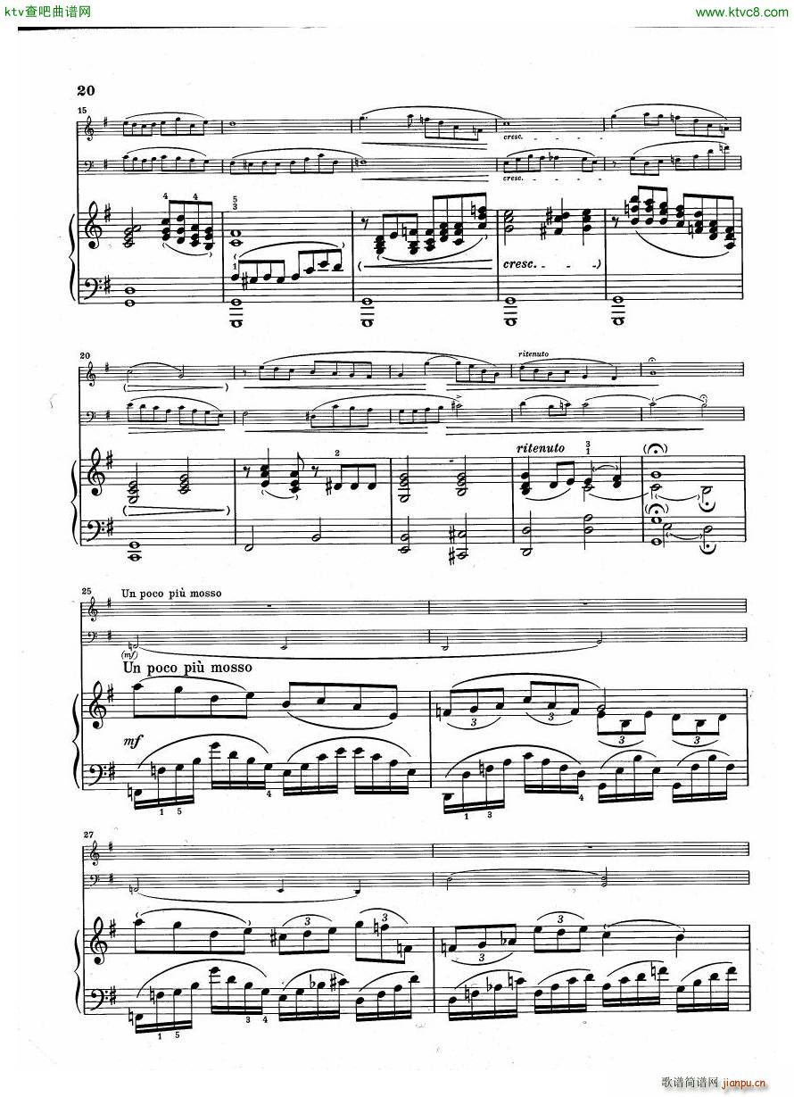Debussy Trio en Sol20