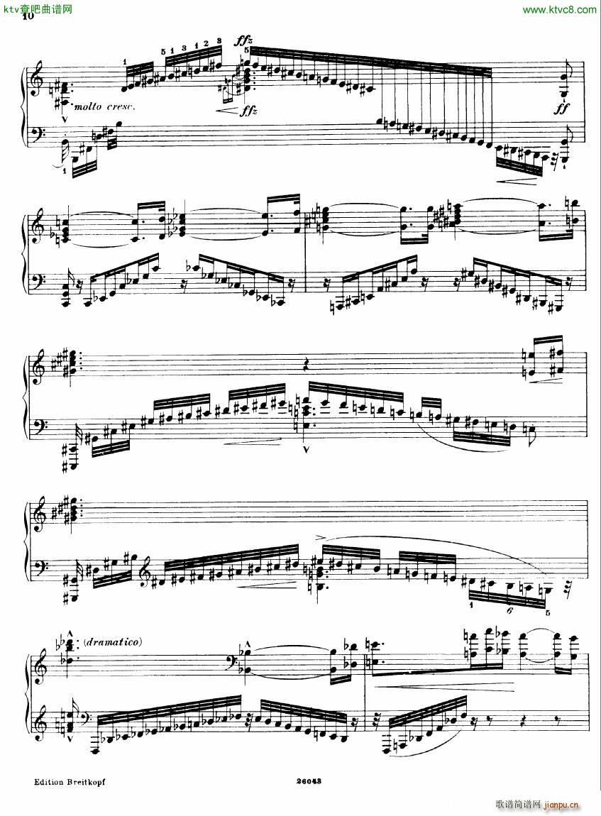 Busoni 1 Elegy No 25