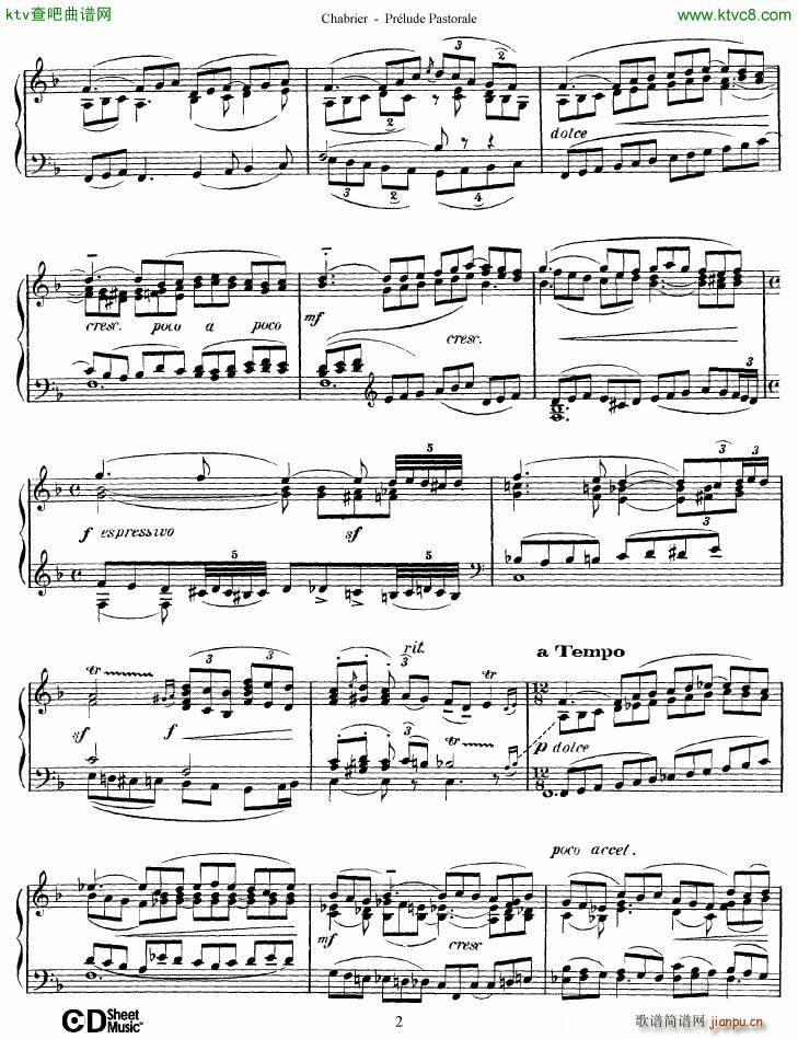 Chabrier Prelude Pastorale2