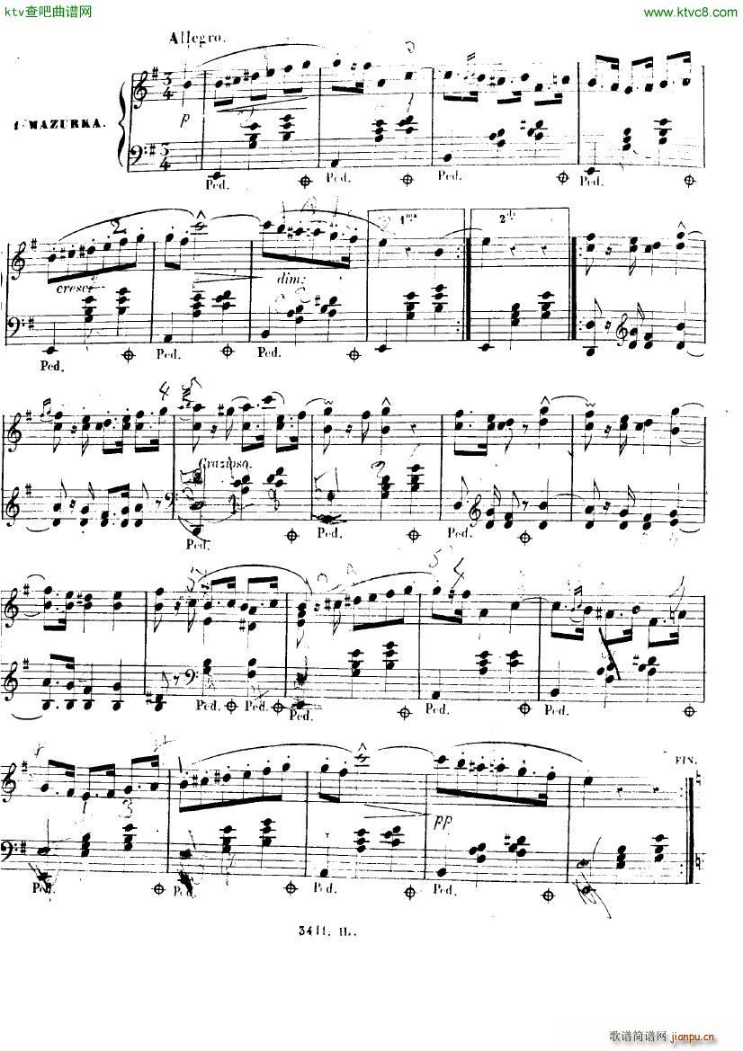 Gutmann Adolf Deux mazurkas opus 91