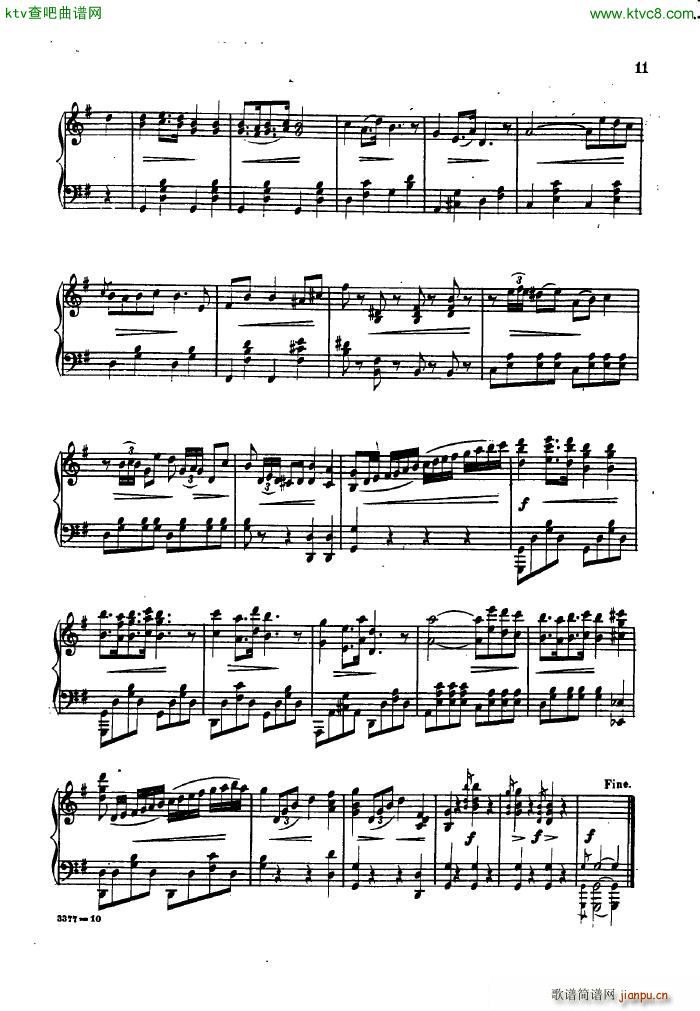 Bizet Blake Carmen Grande Potpourri de Concert10