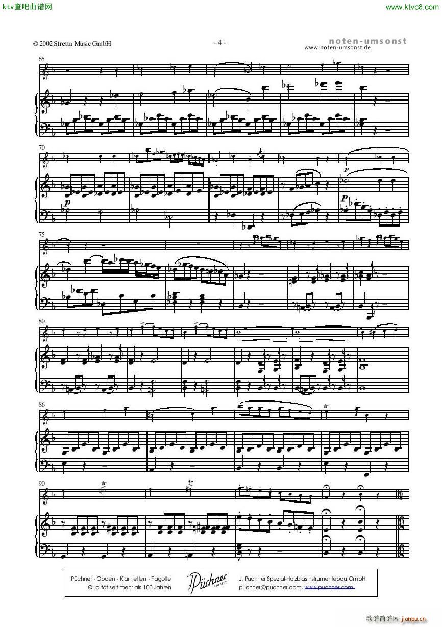 Donizetti Sonate Fdur Flute Piano9