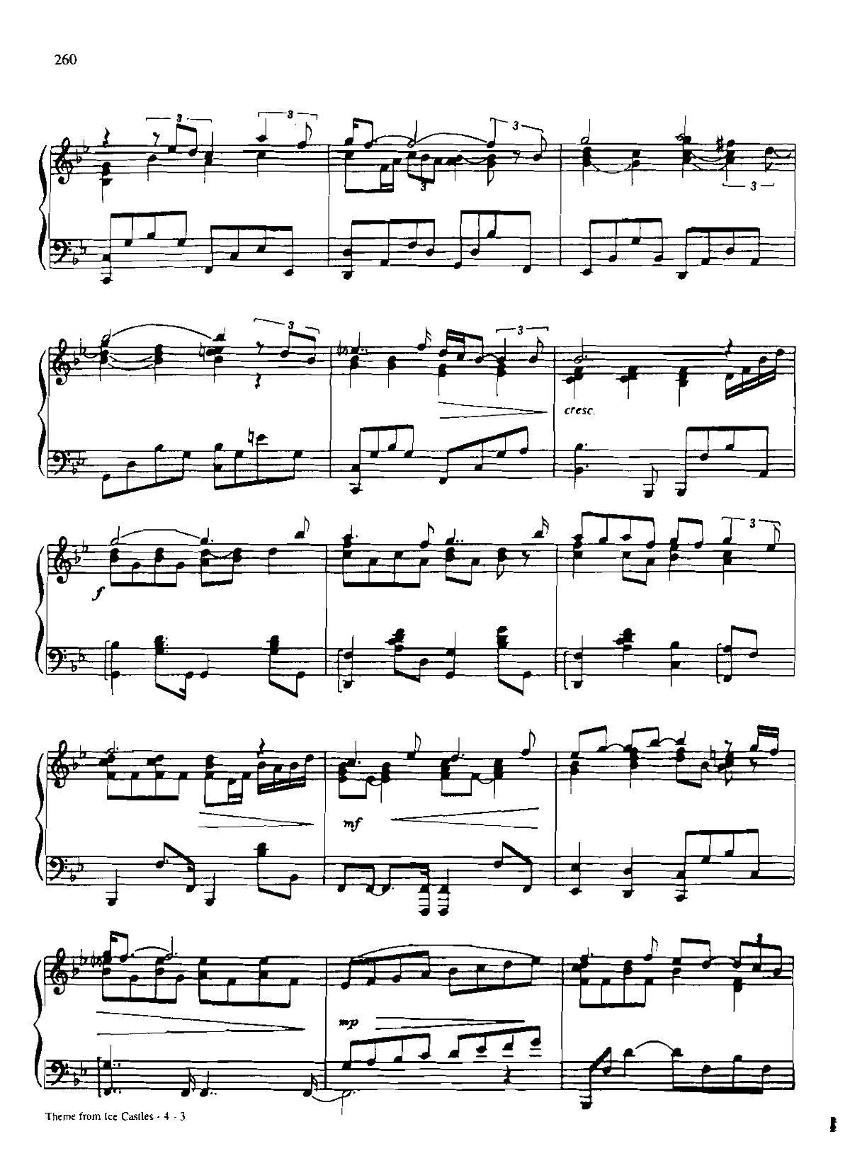 THEME FROM ICE CASTLES(Dan Coates 流行情调 集)3