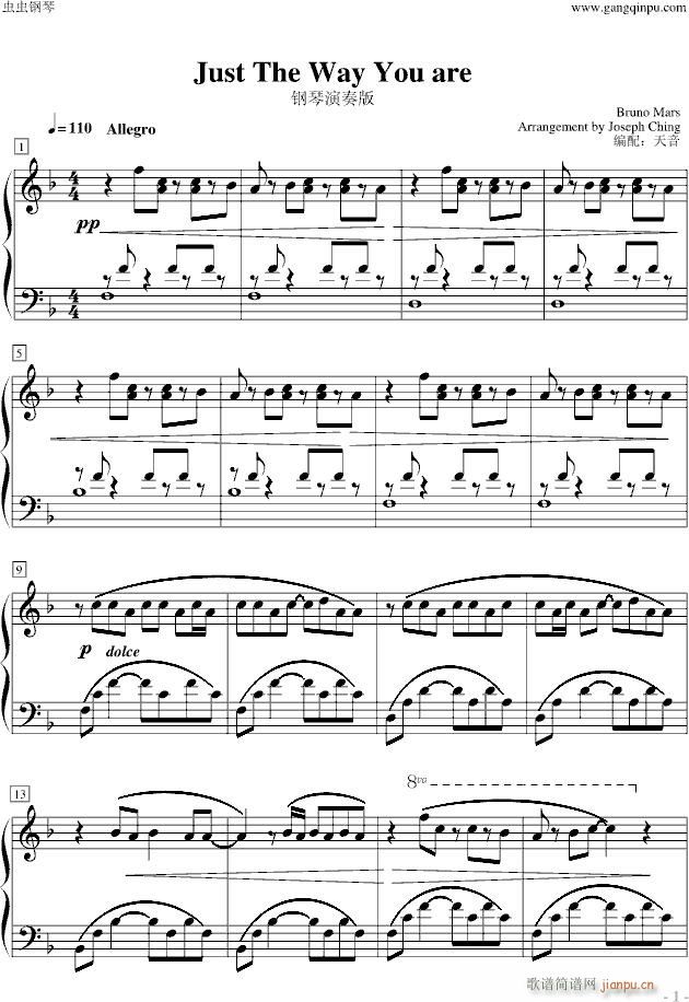 Just The Way You Are_Bruno Mars1