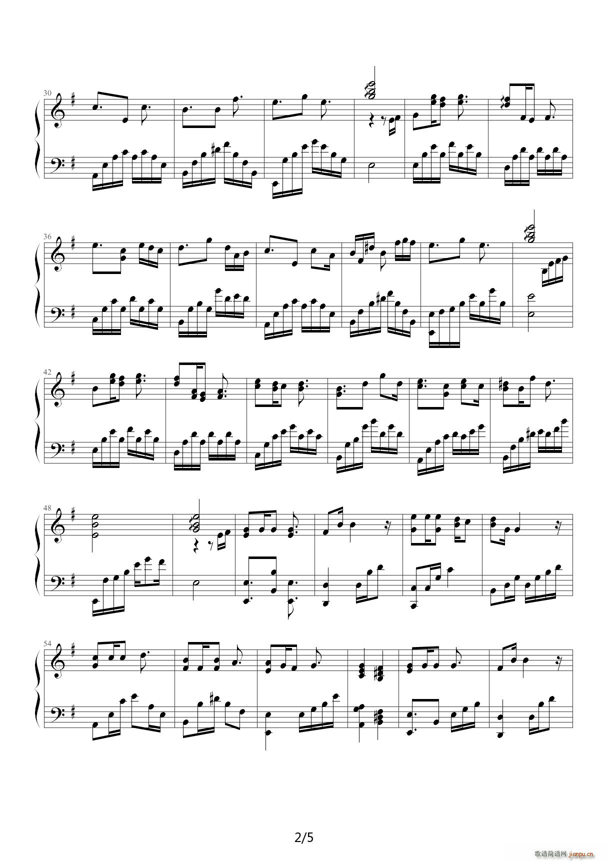 夜曲 G调2