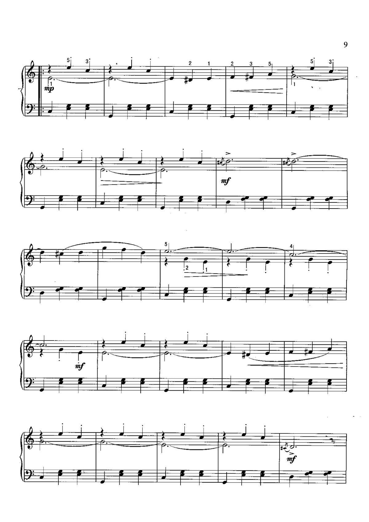 杜鹃圆舞曲(不可不弹的世界钢琴名曲100首)3