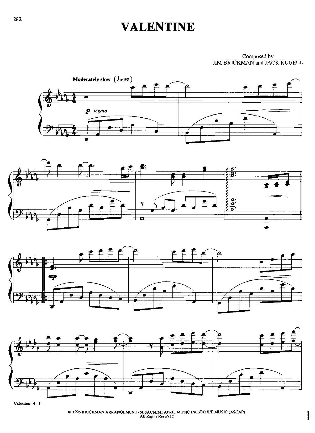 VALENTINE(Dan Coates 流行情调 集)1