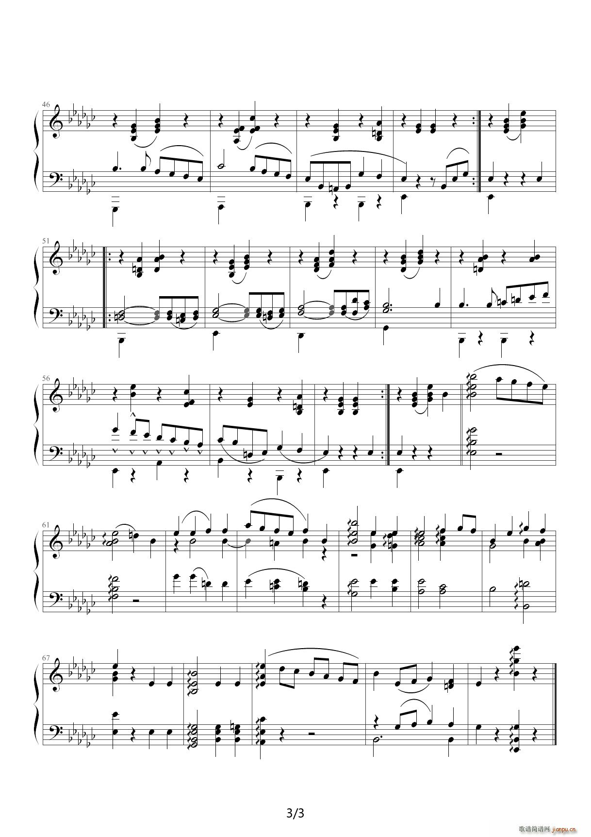 俄�_斯幻想曲(Russian Reverie 降G调3