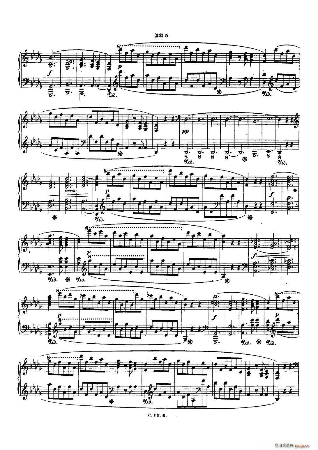 肖邦 钢琴谐谑曲 Chopin Scherzo（No 3 升c小调 Op 39）4