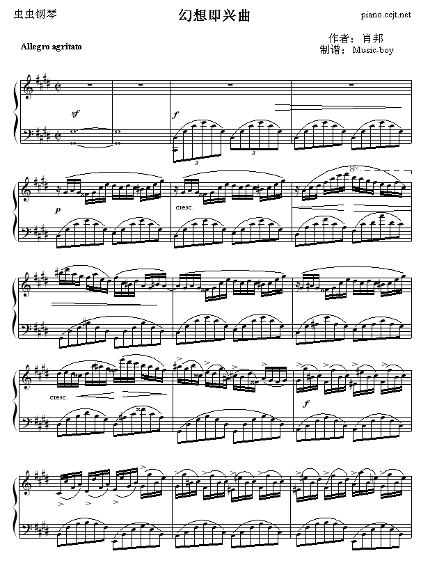 幻想即兴曲-Music-boy-钢琴谱(钢琴曲)-肖邦-chopin1