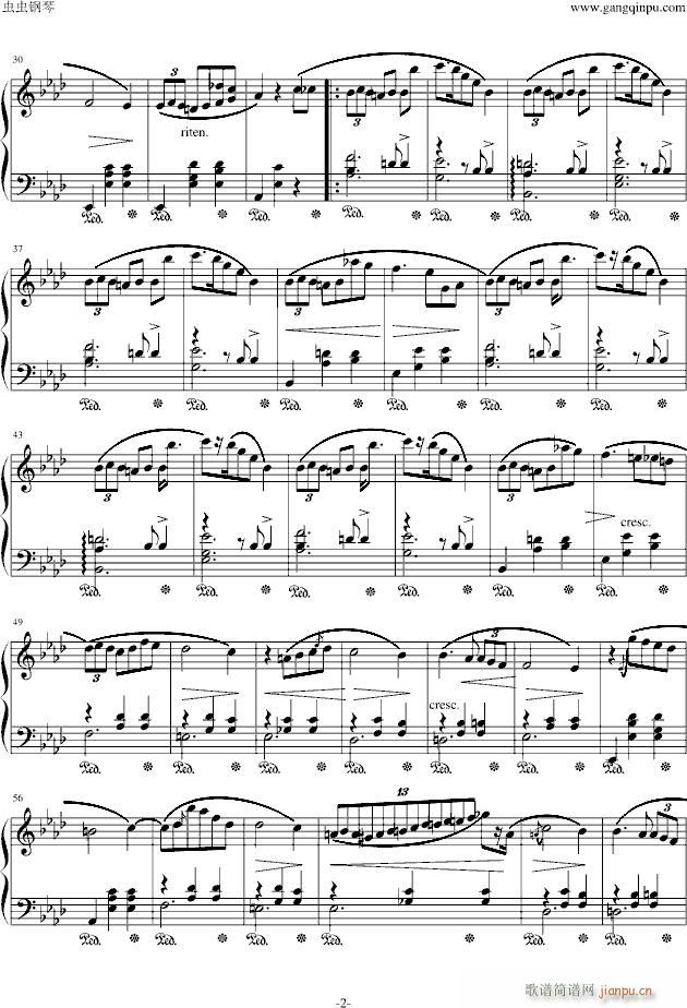 第九号圆舞曲Op69-Nr1_肖邦-chopin2