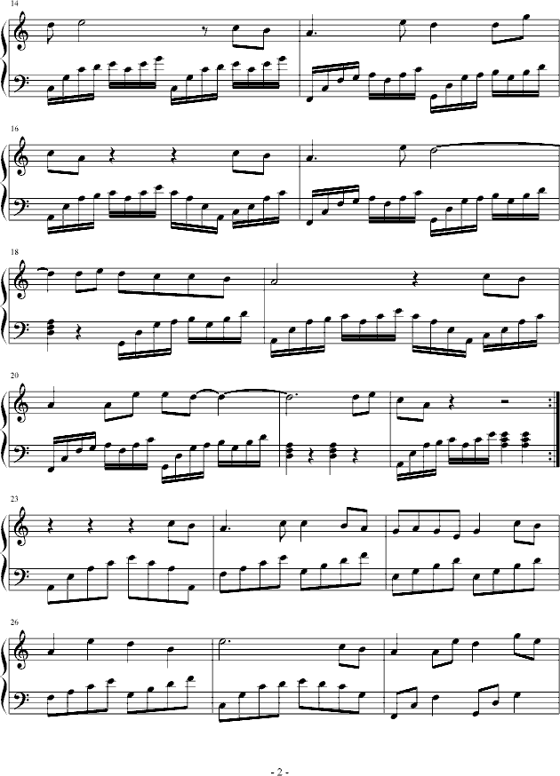 我们的歌-钢琴谱(钢琴曲)-zhaojianjun2