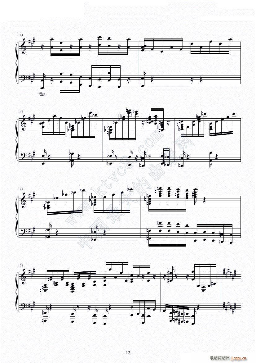 激动- f小调叙事曲12