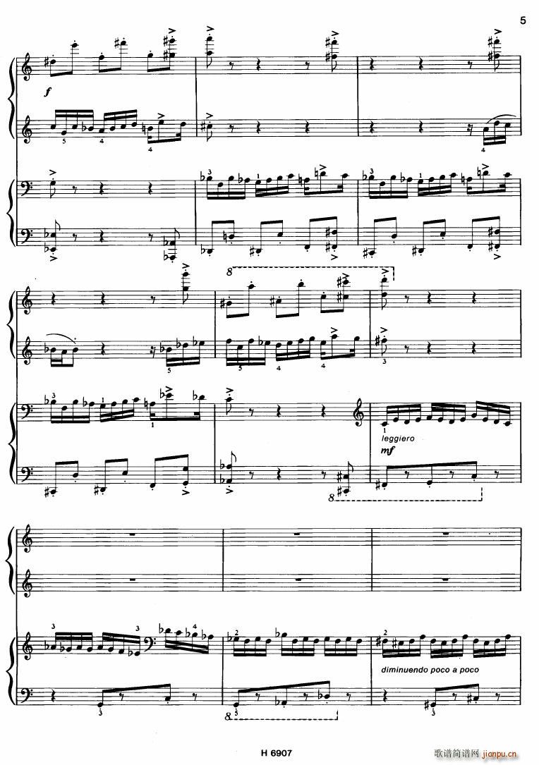 Barton Sonatina for 4 hands5