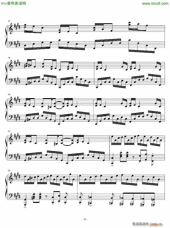 克罗地亚狂想曲改编独奏版_马克西姆 Maksim Mrvica6