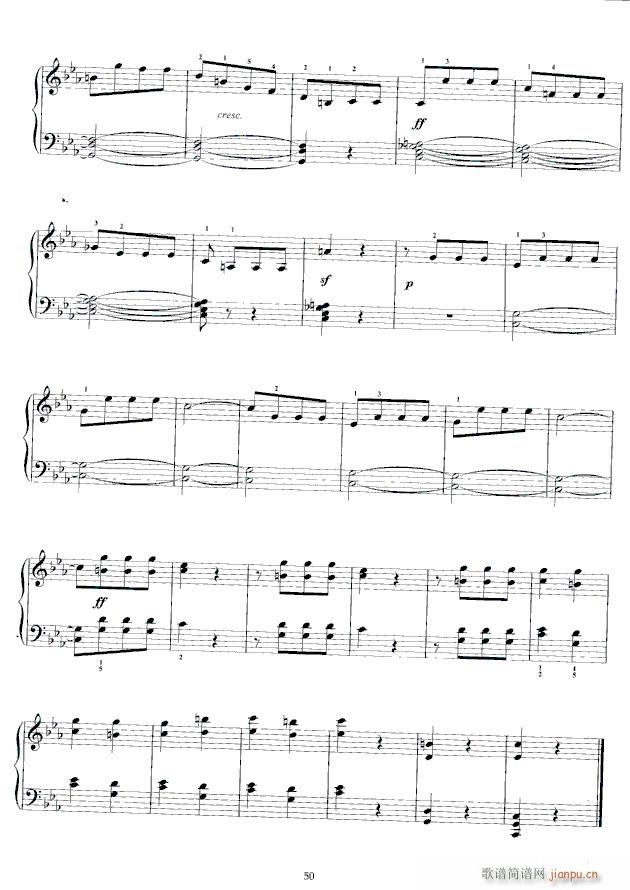 我也能弹贝多芬（简易改编）_贝多芬-beethoven6