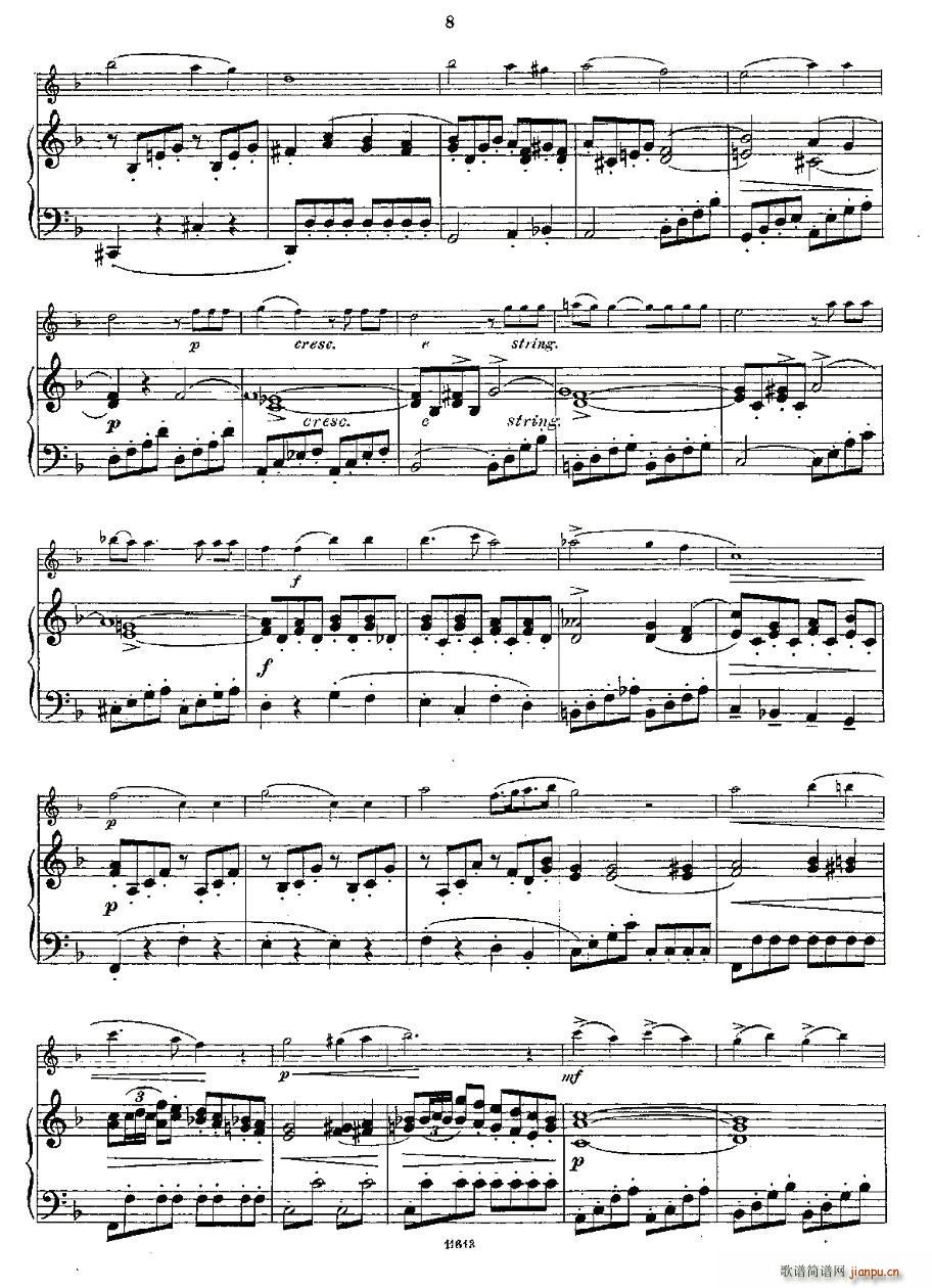 Opern-Transcriptionen.Op.45-1（长笛+钢琴伴奏）8