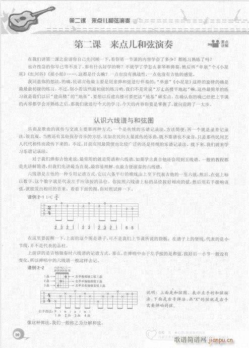 吉他自学20课 目录-20页15