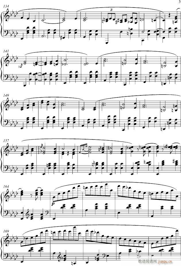 waltz No.5_肖邦-chopin5
