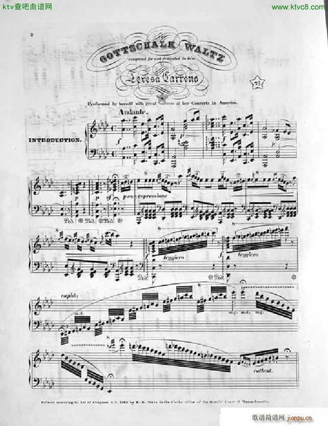 Carreno The Gottschalk Waltz2