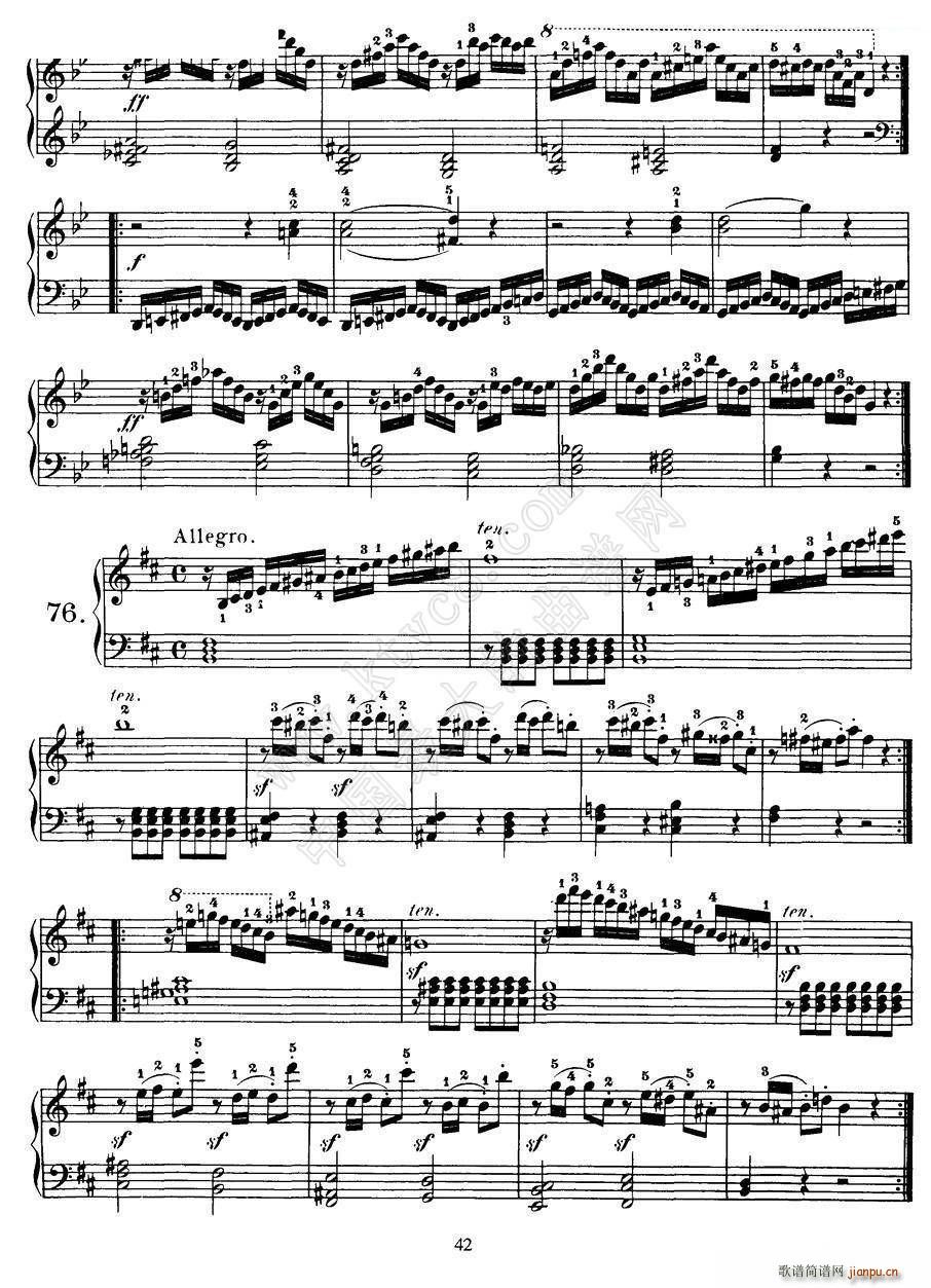 Czerny - 100 Progressive Studies Op 139（69―77）4