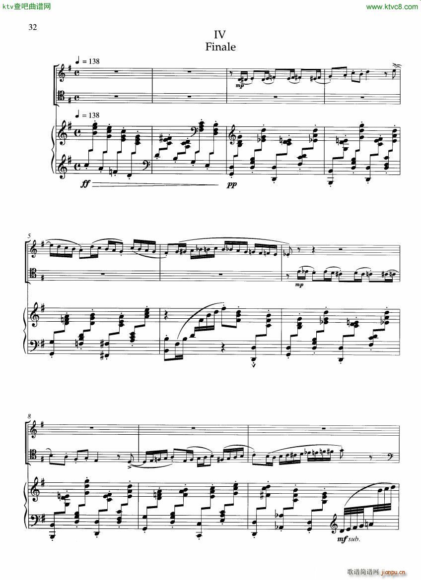 Francaix Trio for oboe bassoon and piano 二5