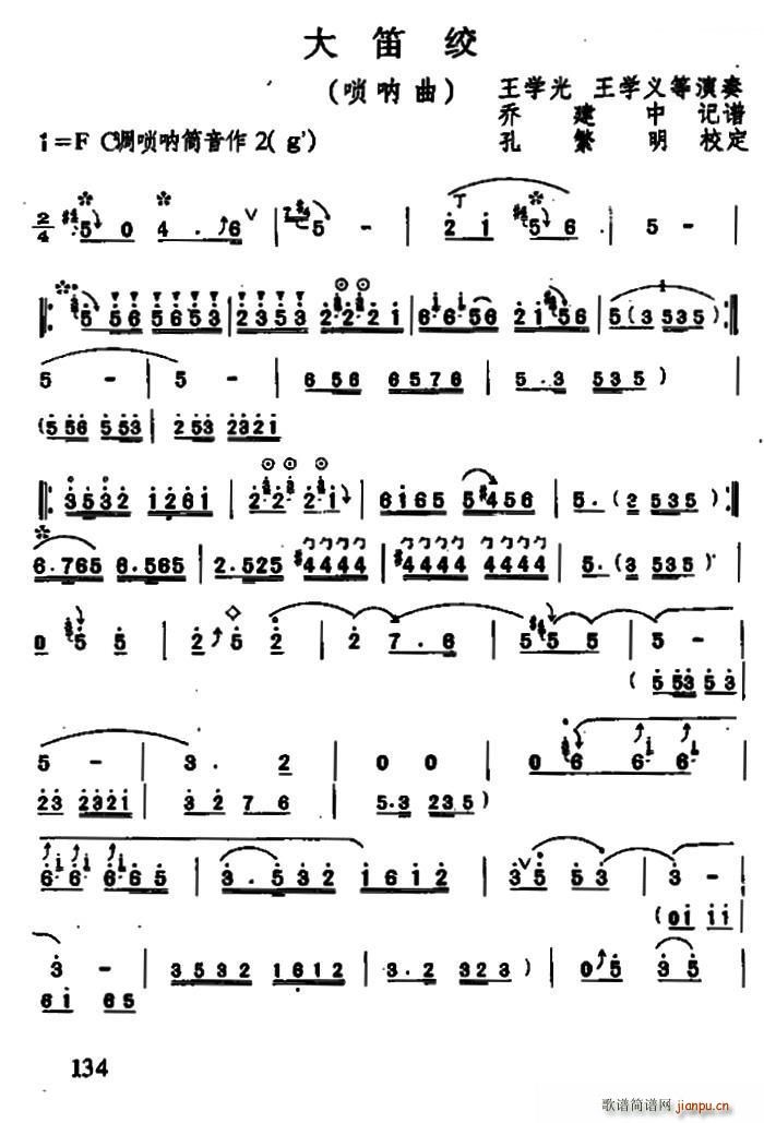 大笛绞（唢呐曲）_王光学 王光义1