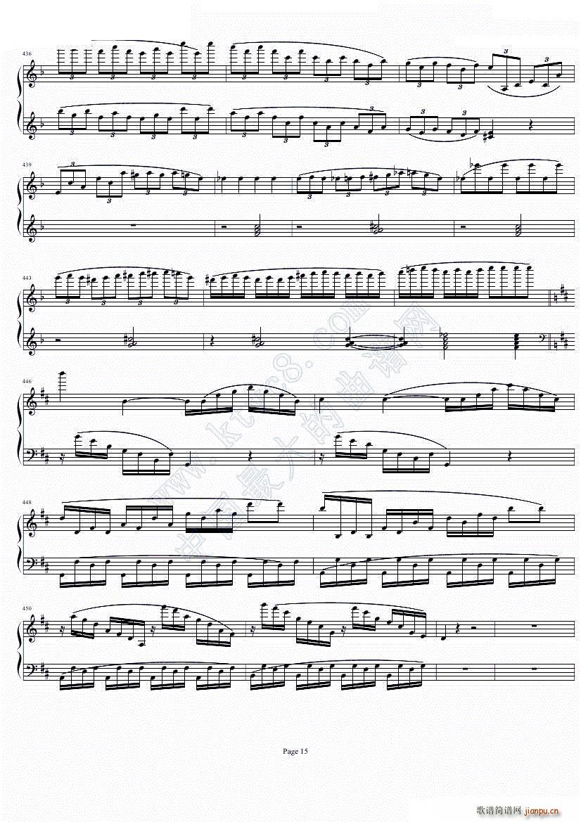 钢琴协奏曲Op61第一乐章_贝多芬 beethoven16