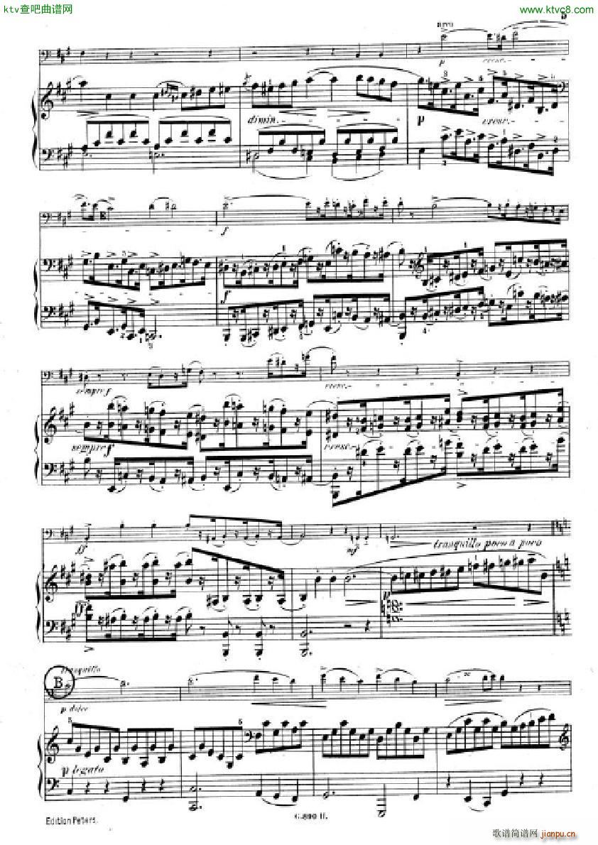 Hummel Sonata for cello and piano3