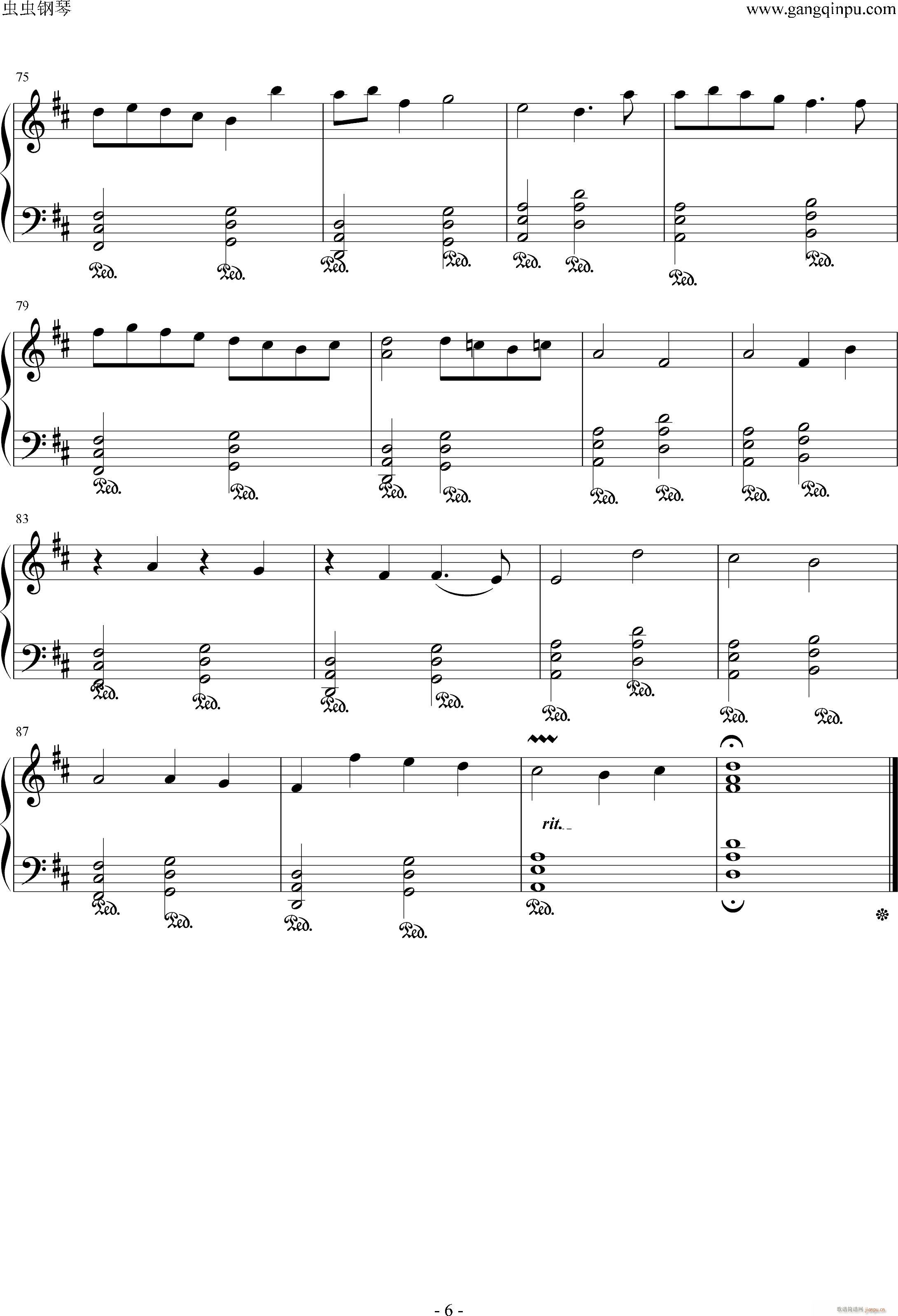 卡农 大爱人间（完整版）_帕赫贝尔 Pachelbel6