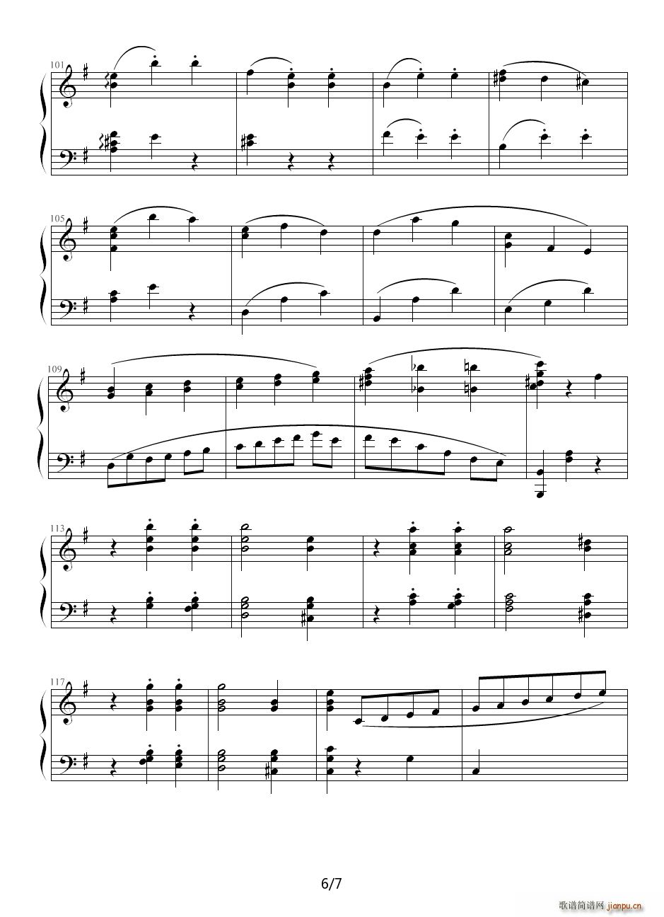 The Sound of Music 经典的钢琴曲 不下后悔6