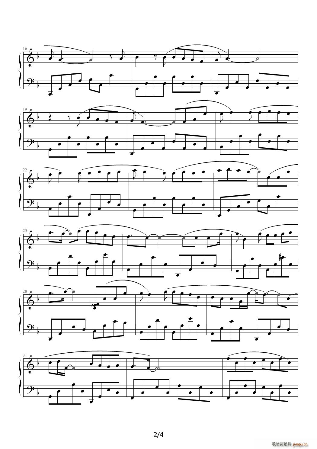 周董的《一路向北》纯钢琴2