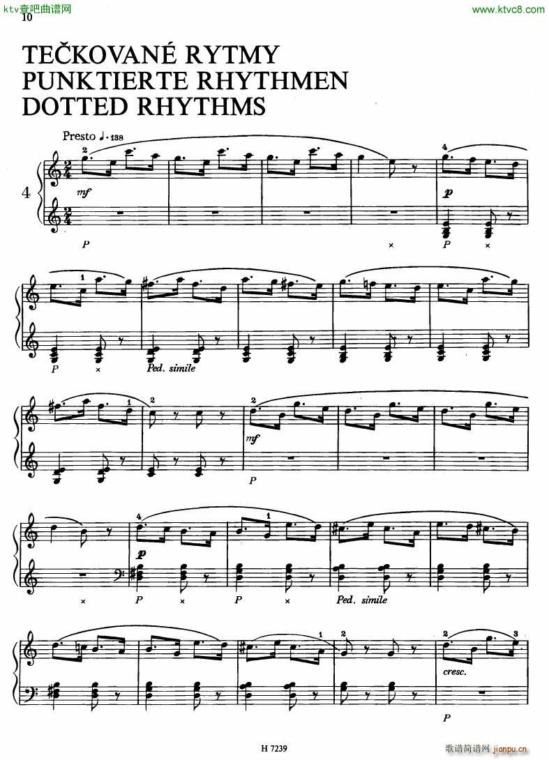 Hurnik piano etudes7