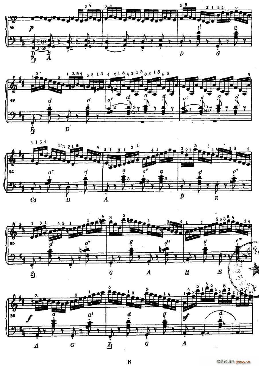 手风琴练习曲（2）6